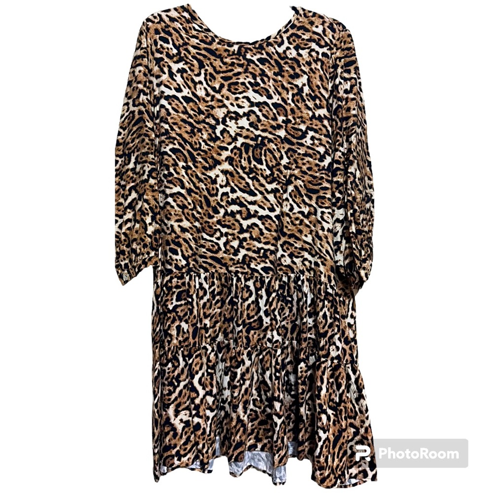 SEED heritage Leopard Swing Dress - Picture 2 of 3